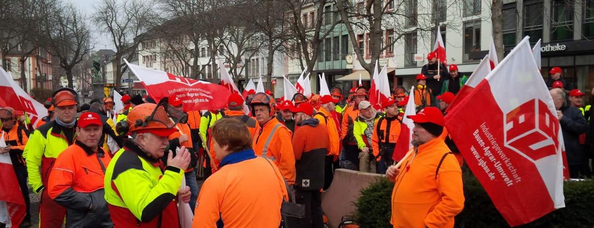 Landesweiter Warnstreik am Donnerstag, 22. März. 