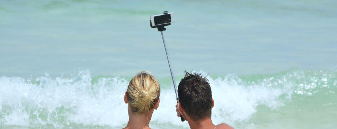 Smartphone im Urlaub